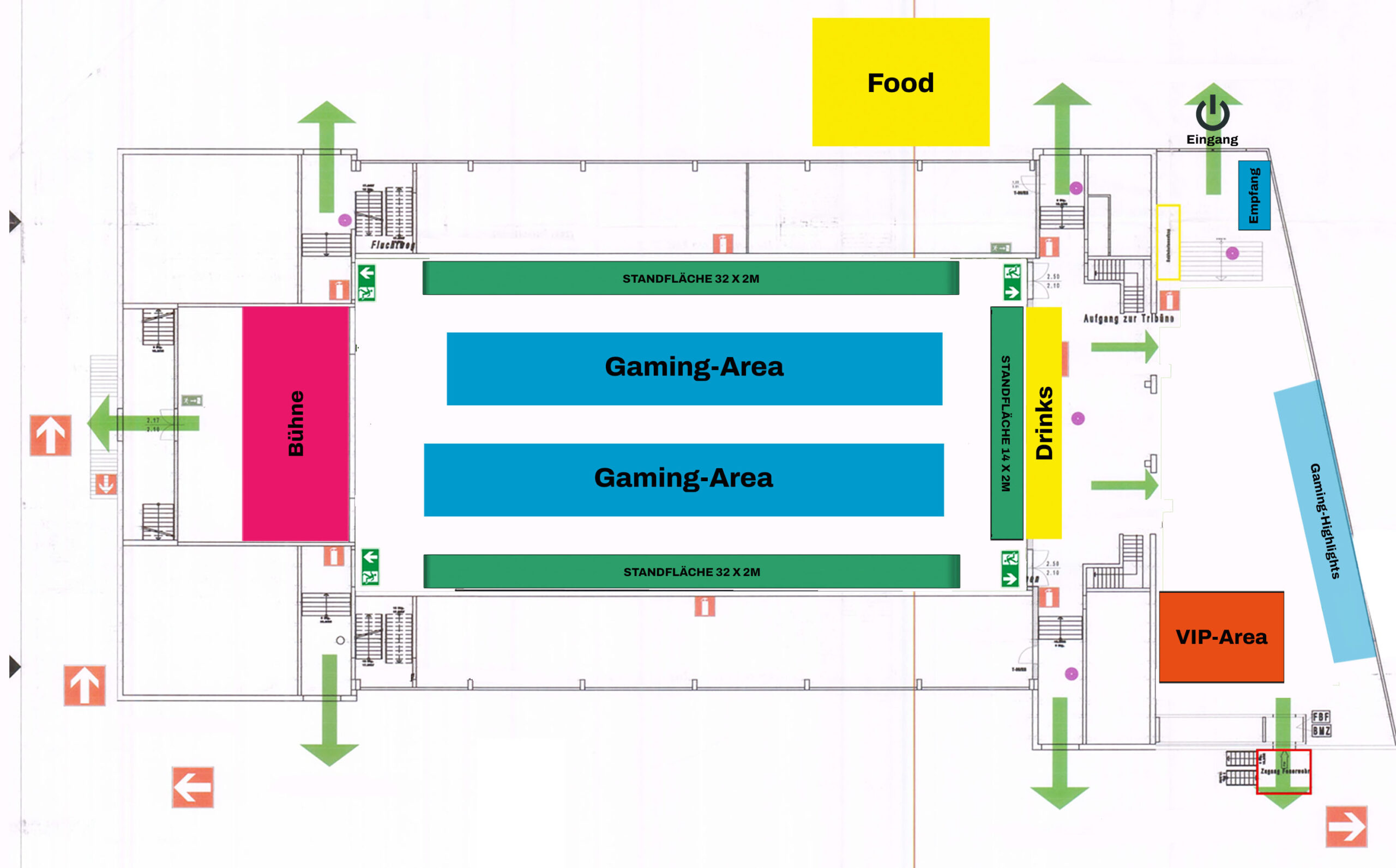 Lageplan Brandenburg